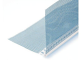 HOEKPROFIEL IN GLASVEZEL MET PLEISTERGELEIDER 125/125MM 2.00M KNAUF