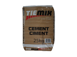 CEMENT TIEMIX CEM II/B-M 32 5 N GRIJS PL 25KG