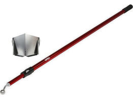 LEVEL 5 HOEKAFSTRIJKER 6 5CM MET UITSCHUIFBARE STEEL 91-128CM
