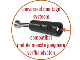 WALL-TOP KOGELADAPTER UNIVERSEEL