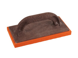 SCHUURSPONS ROOD FIJN SUPERPROF 280X140X20MM KUNSTSTOF