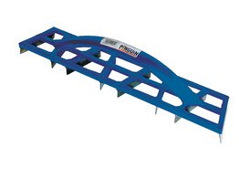 HOEKSCHAAF ALU 8-MESSEN 450X90MM BLAUW