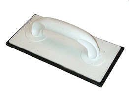 SPAAN ZWART 280X140X10MM KUNSTSTOF