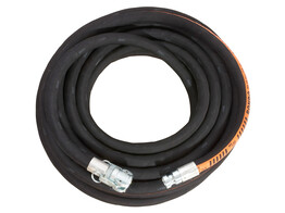 MORTELSLANG RONDO 25MM 20M  MET HYDR. KOPPELING ORANJE