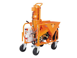 PFT SPUITMACHINE G4 X FU 230/400 V MET TOEBEHOREN