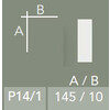 SIERLIJST P14 STUCPLINT - 1.50 LM