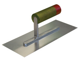 POLIERSPAAN  type JL  260X100X0.6MM INOX MET HOUTEN GREEP