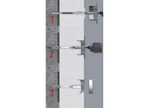 SCHROEFPLUG STR U 2G 355MM  100ST/DS  voor steen