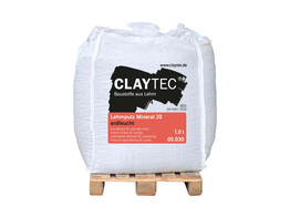 LEEM CLAYTEC MINERAL 20 IN BIG BAG  -1TON  AARDVOCHTIG 