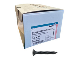 ACP SNELBOUWSCHROEF FIJN 3.6X45MM 1000ST  6167 036 45
